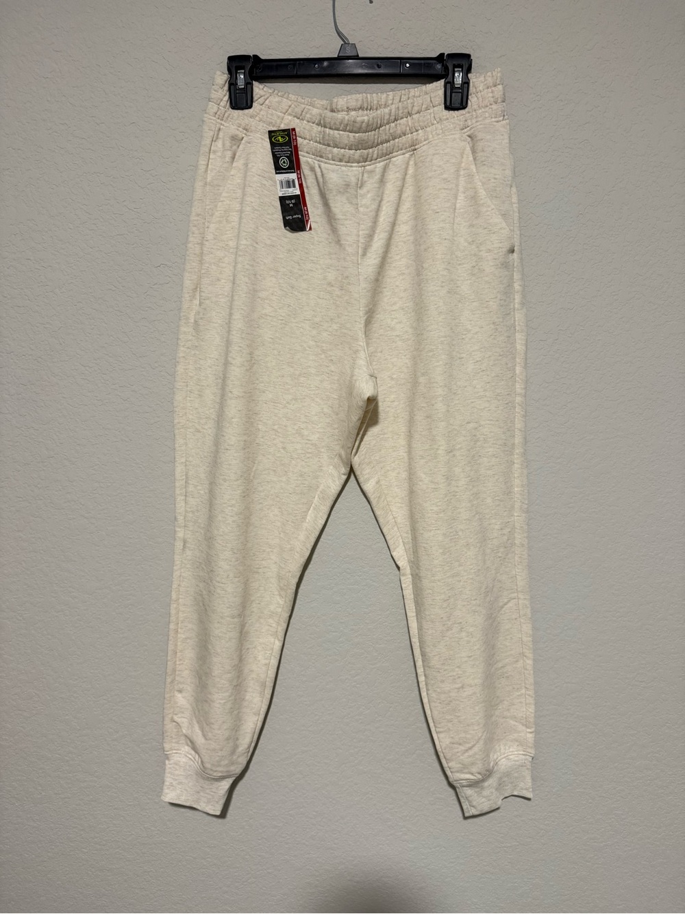 Athletic Works Cream Sweat Joggers for Kids